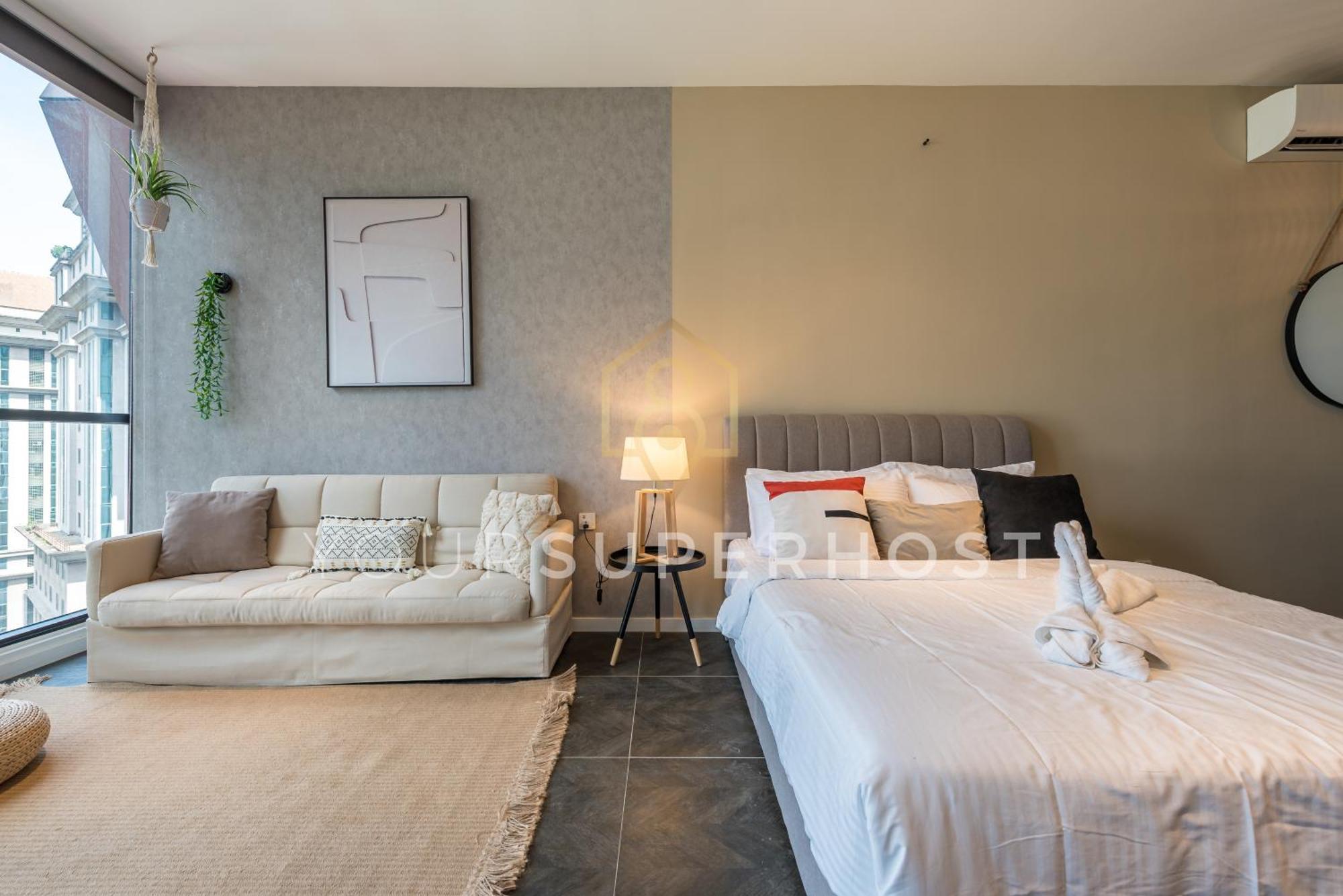 Scarletz Suites Near Klcc By Yoursuperhost Kuala Lumpur Kamer foto