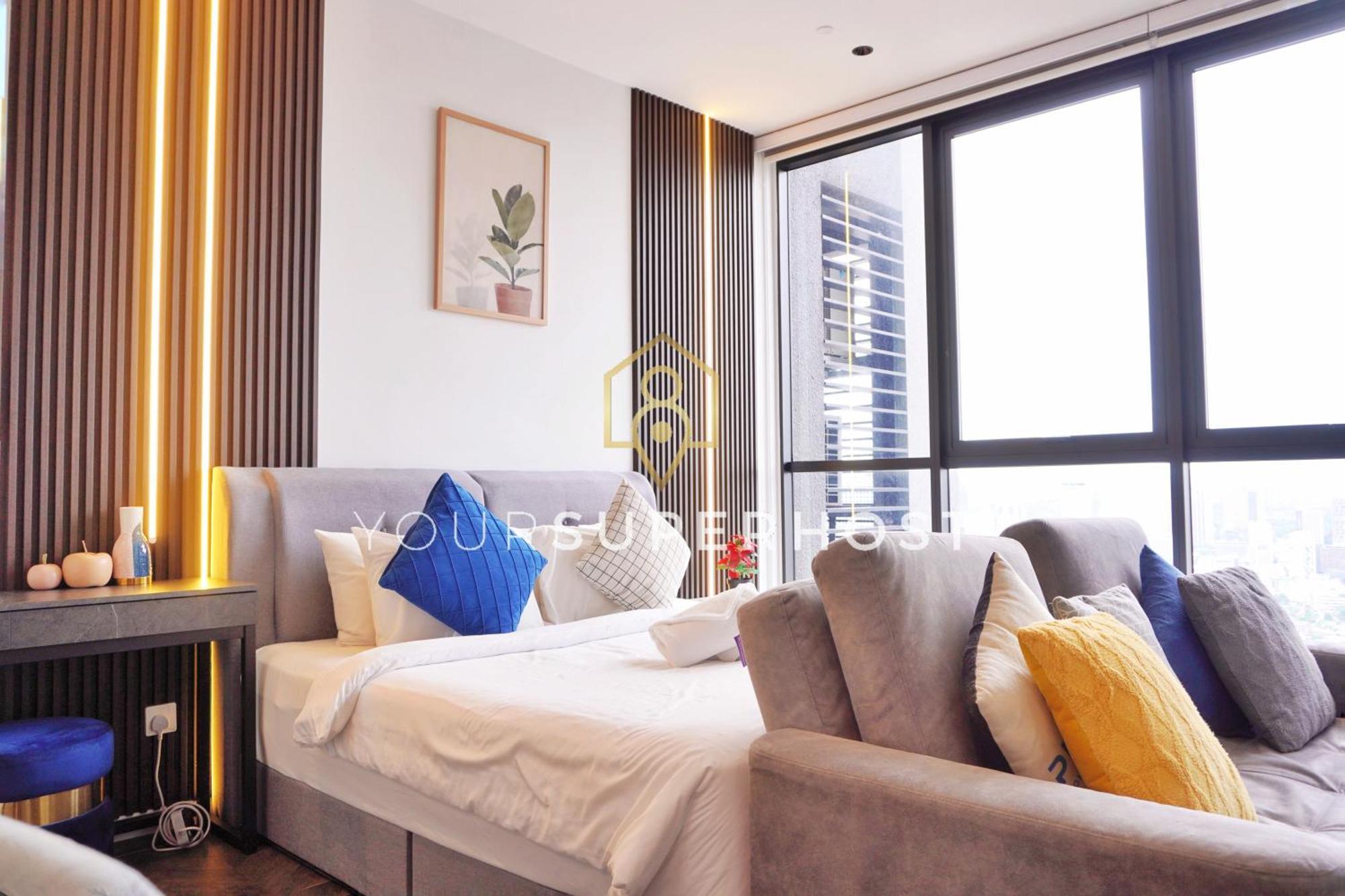 Scarletz Suites Near Klcc By Yoursuperhost Kuala Lumpur Kamer foto