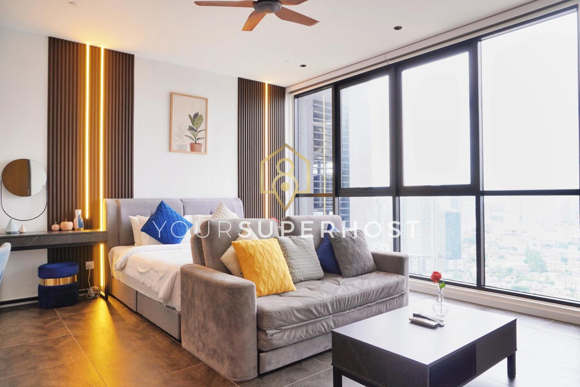 Scarletz Suites Near Klcc By Yoursuperhost Kuala Lumpur Kamer foto