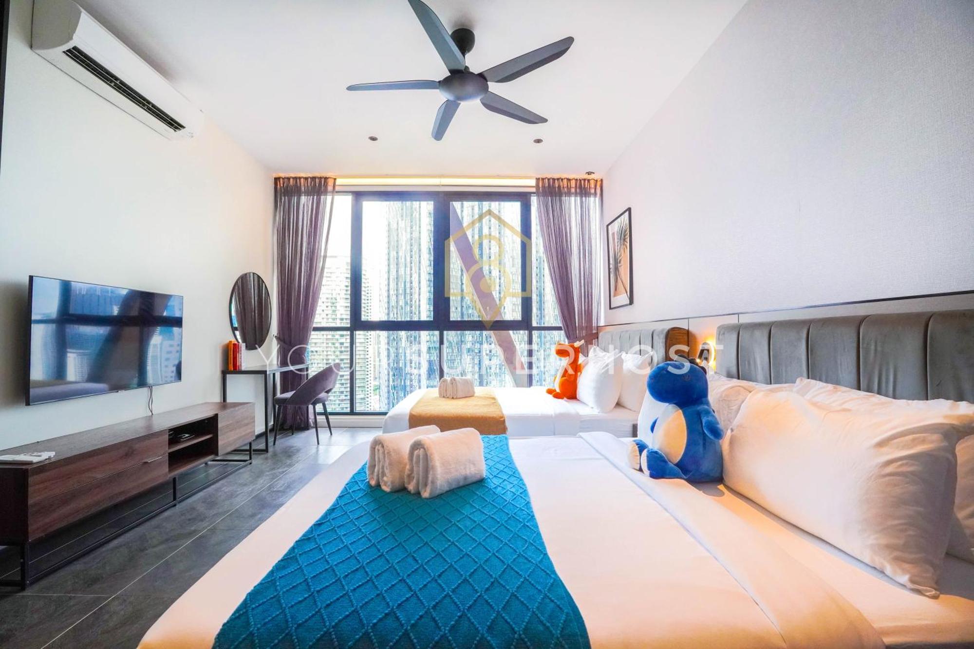 Scarletz Suites Near Klcc By Yoursuperhost Kuala Lumpur Kamer foto